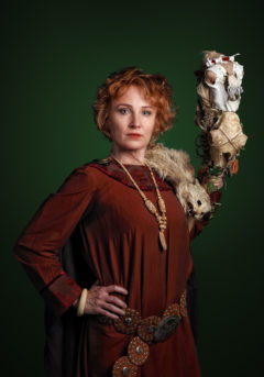 HELVETIUS | DRUIDESSE, comédienne Marie Druc. Photo © Olivier Pasqual / ReproSolution